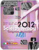 2012 Sclerotherapy Congresso Nazionale, Florence Italy. March 23–24th.