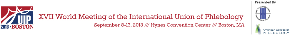 XVII World Meeting of the International Union of Phlebology